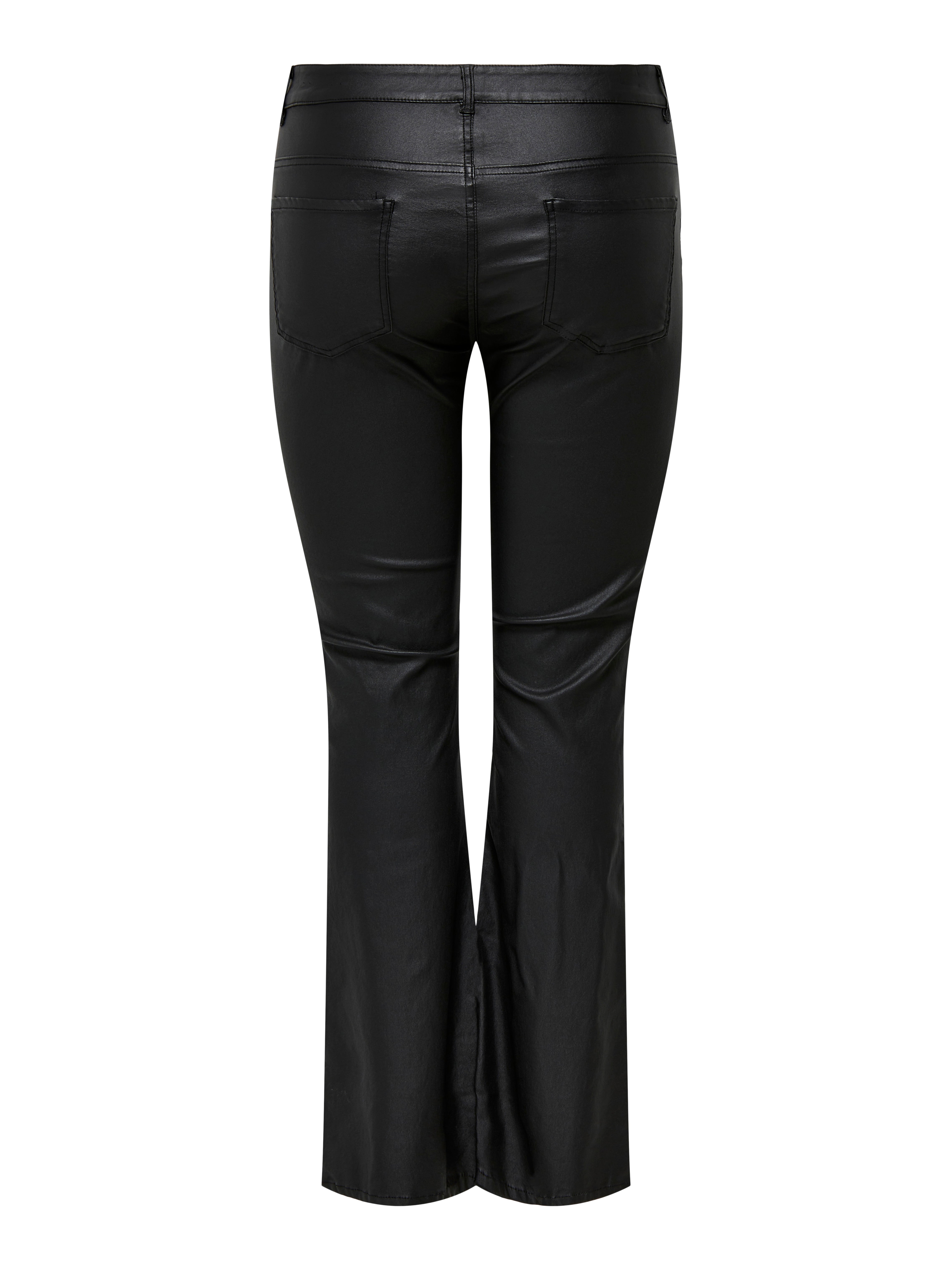 CARBLUSH Mittlere Taille Skinny Fit Hose Black
