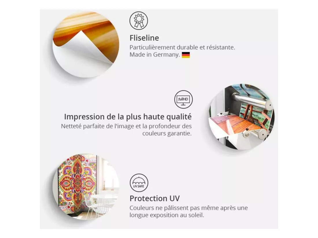 Paravent Design Zen avec Pierres et Feuillages pour Intérieur