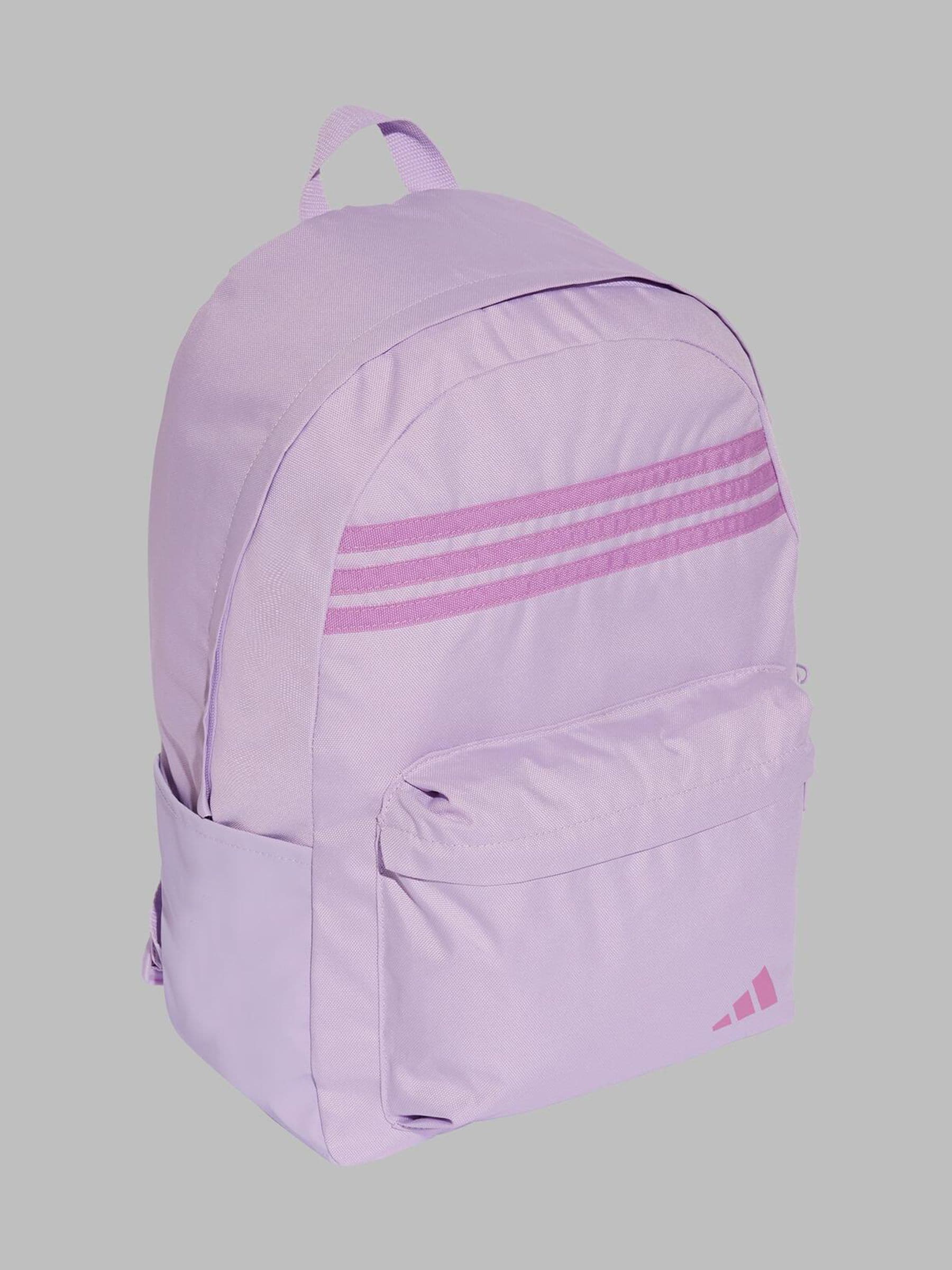 Paars - adidas 3 Stripe Pencil case & Backpack