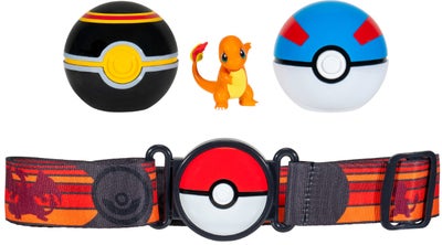 Pokémon Clip 'N' Go Belte Lekesett Charmander med Poké-ball