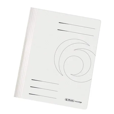 Herlitz Schnellhefter Karton A4 Intensivfarben weiss