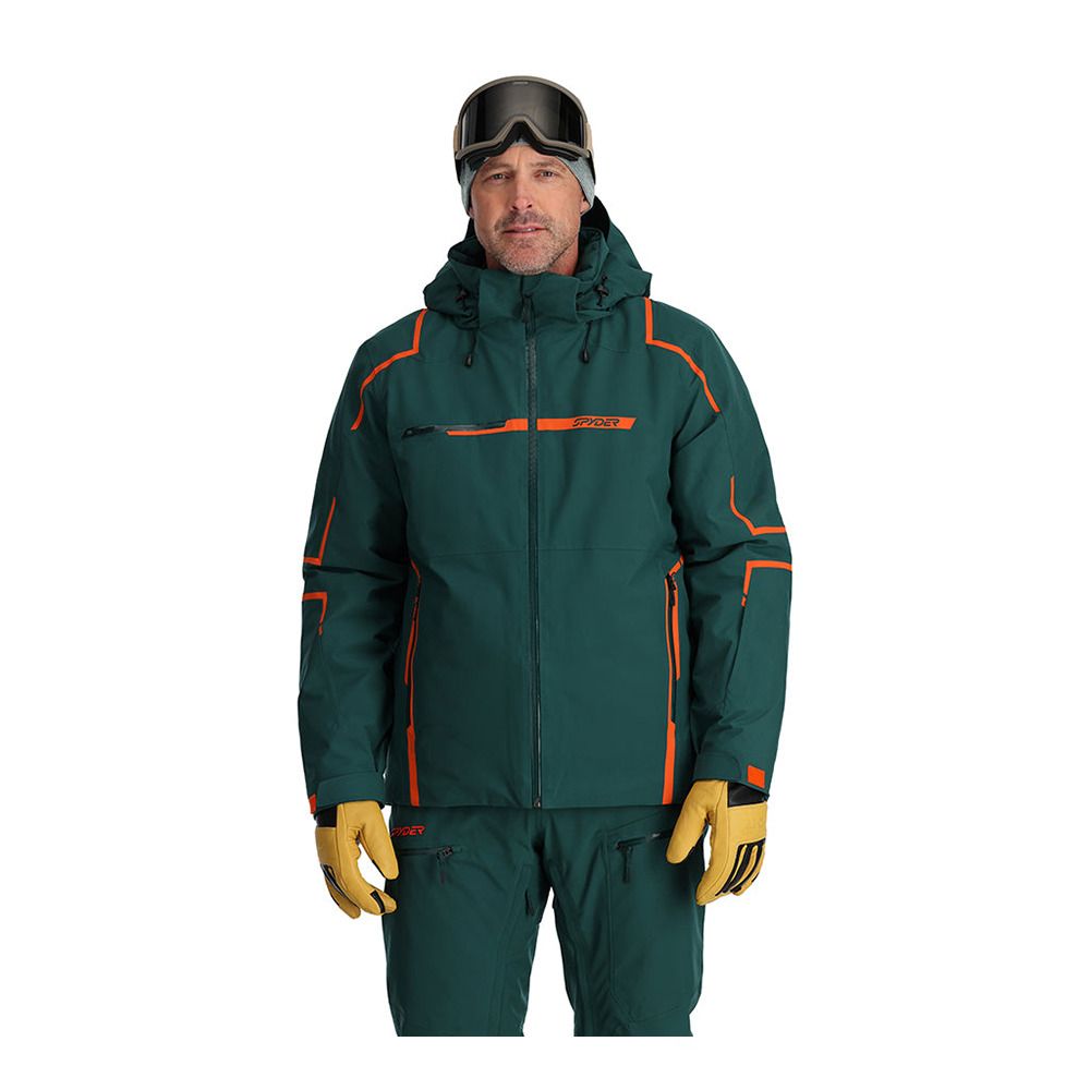 Spyder TITAN - Veste ski Homme cypress green