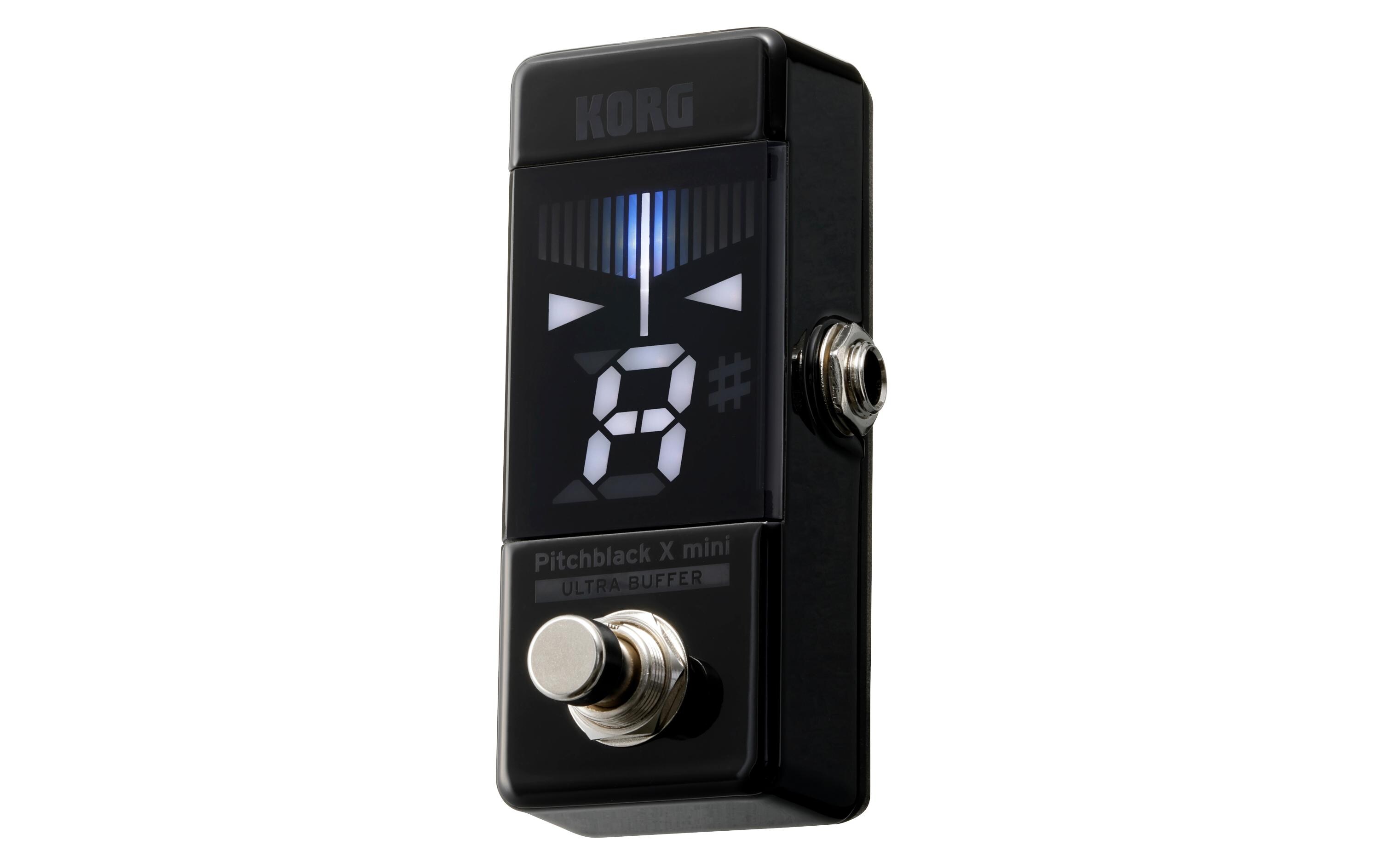Stimmgerät Pitchblack X MiniFortschrittliches Tuner-Pedal mit Ultra-Buffer-Funktion