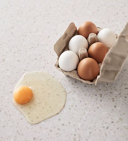 Kids Concept Spiellebensmittel - Bistro - Eier m. Tablett