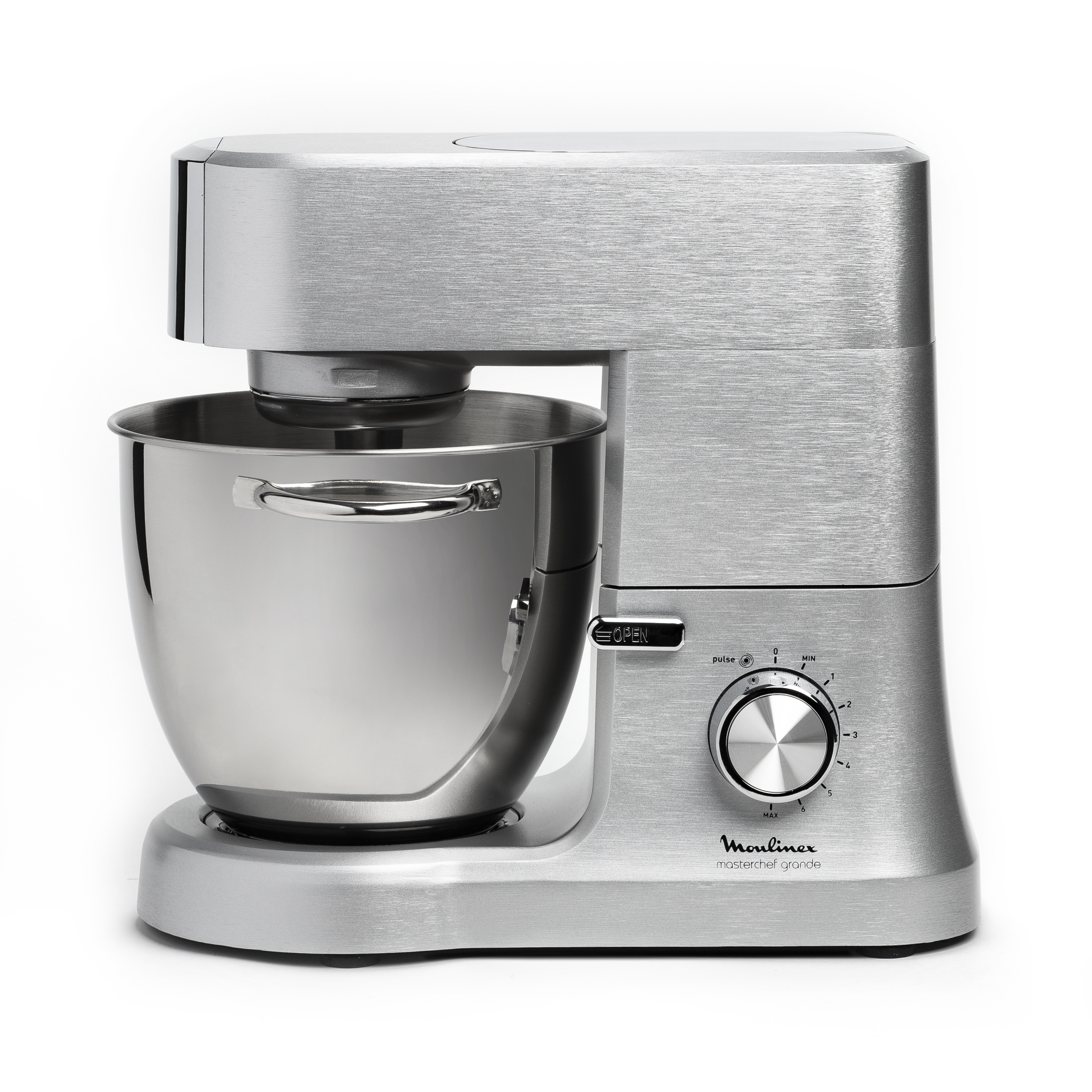 Masterchef Grande, Robot pâtissier, 1500W, 6,7L, pétrin, batteur, fouet + livre recettes