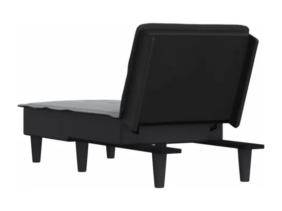 Prolenta Premium - Chaise longue gris clair tissu