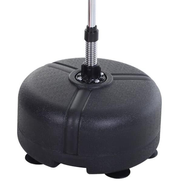 Punching Ball Set Stand Box Treningssett 136-154 Cm Høydejusterbar Med 1 Par Hansker Passer For Profesjonelle Og Nybegynnere Svart