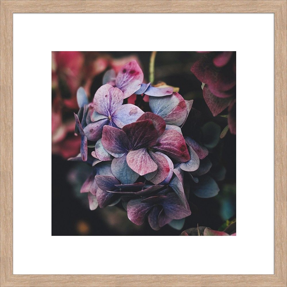 Gerahmtes-Bild PINK & BLUE