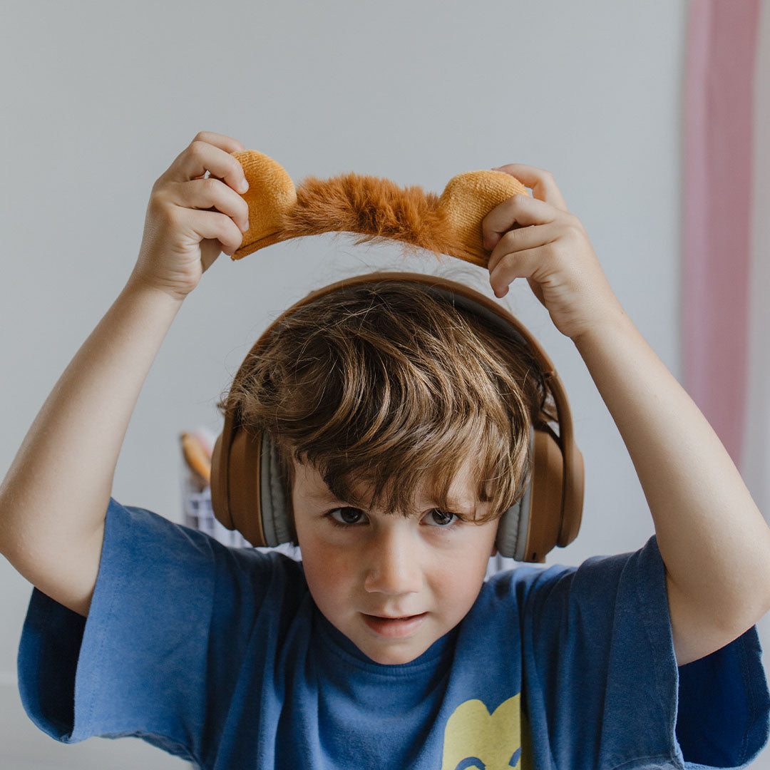 kidywolf kinderkoptelefoon kidyears - leeuw