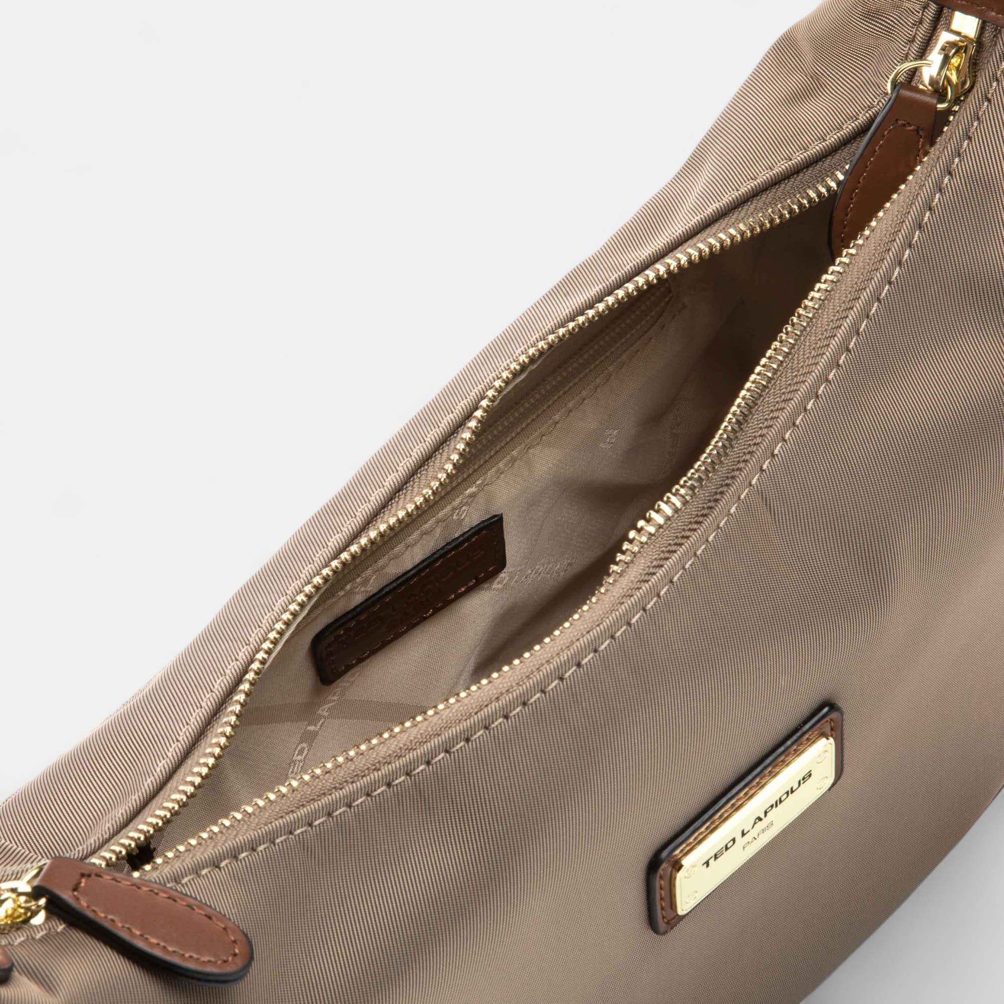 Sac bandoulière camel