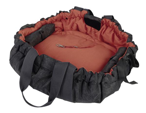 Nobby Tasche Shelly, grau/terracotta, ca.