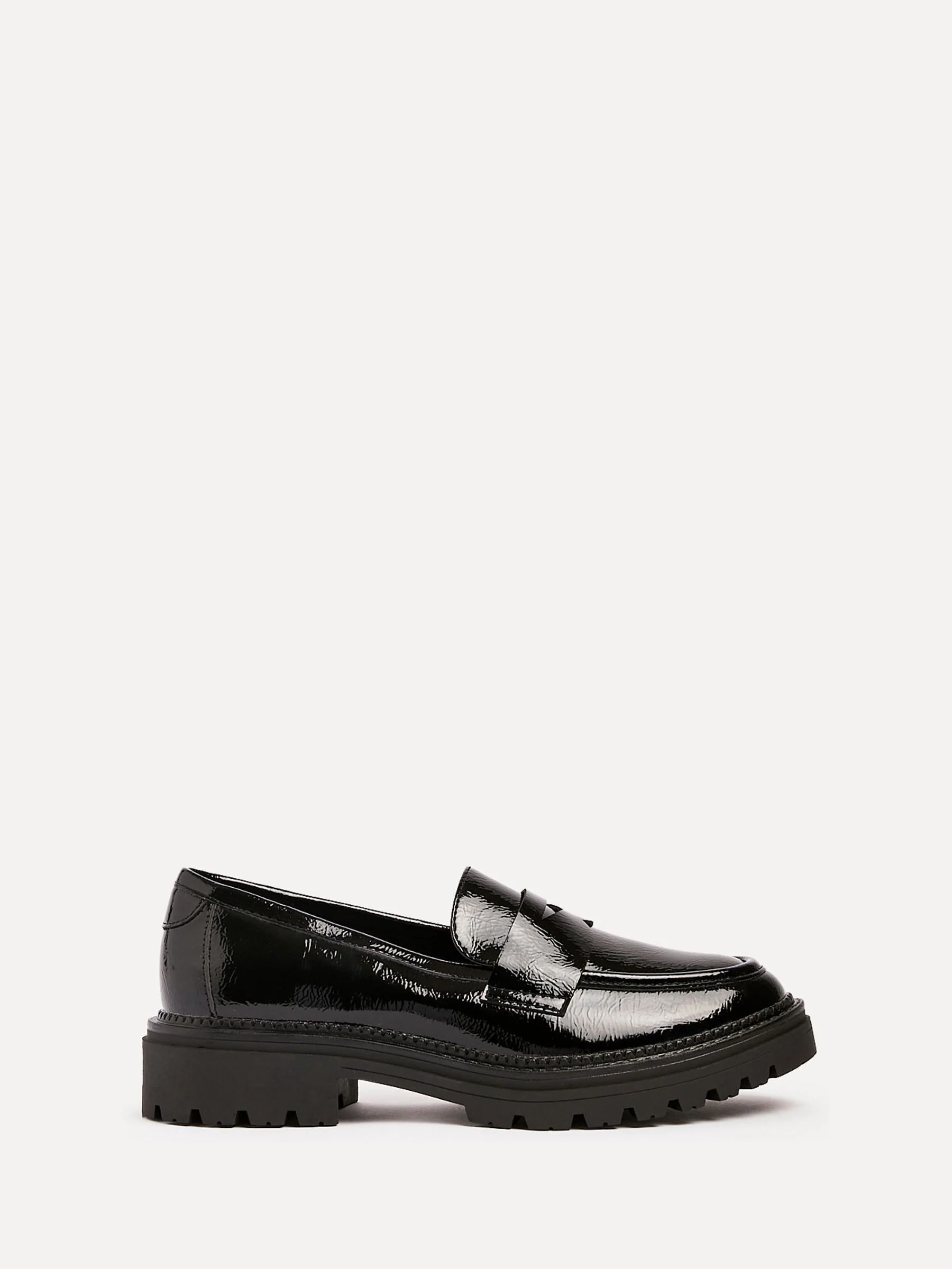 Linzi Lesson Chunky Loafers With Classic Front Tab