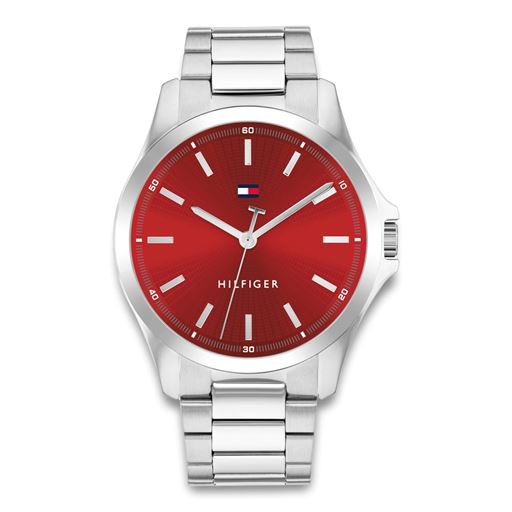 Tommy Hilfiger Bruce 1710677 Herreur, Rød, 43 mm