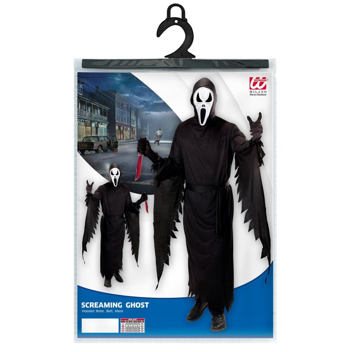 Zwarte Kostuum Spook