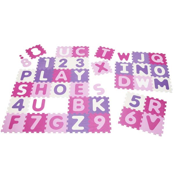 PlayshoesPlayshoes   Spiel Puzzle Matten 36 Teilig pastell ohne Formamid