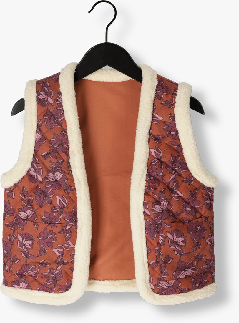 YOUR WISHES oranje your wishes gilet mischa retro romance