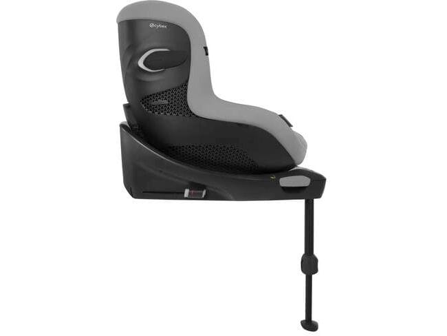 CYBEX Gold Reboarder Sirona Gi i-Size Plus Stone Grey Mitwachsender Kindersitz mit ergonomischer Liegefunktion für Kinder bis 4 Jahre