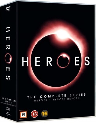 Heroes - Den Komplette Serie + Heroes Reborn - DVD