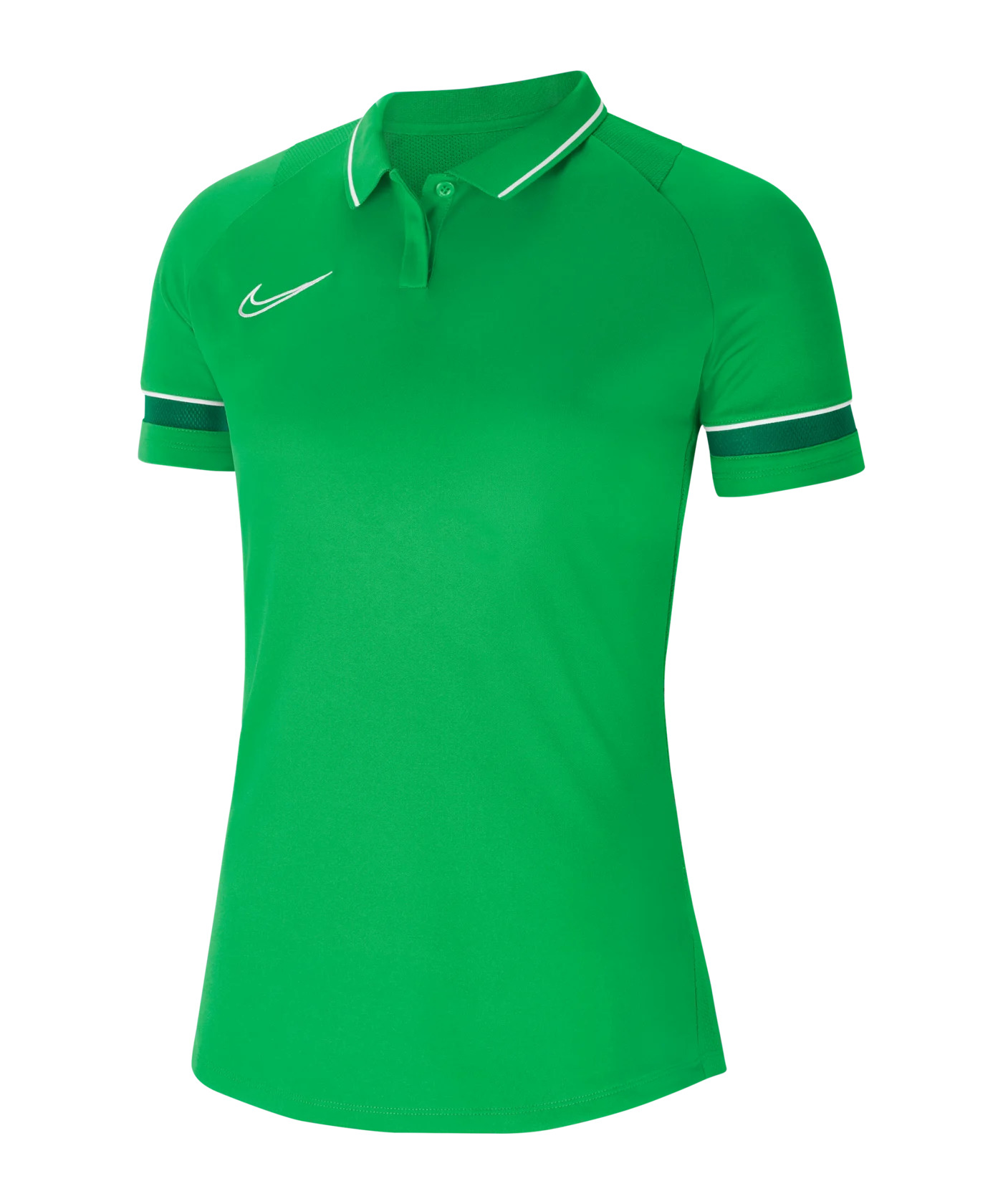 Nike Academy 21 Poloshirt Damen Grün Weiss F362