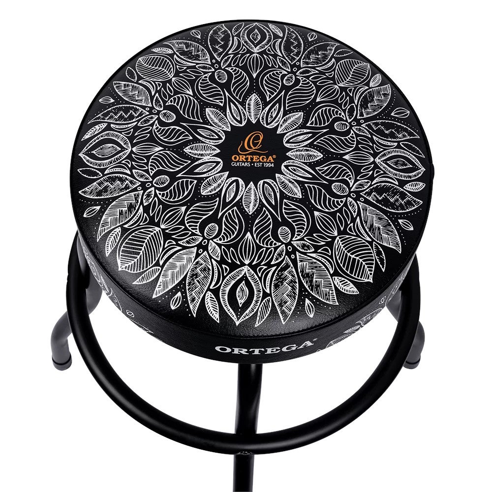 Ortega OBS24-WHKC 24 inch Bar Stool White Kaleidoscope barkruk 61 cm