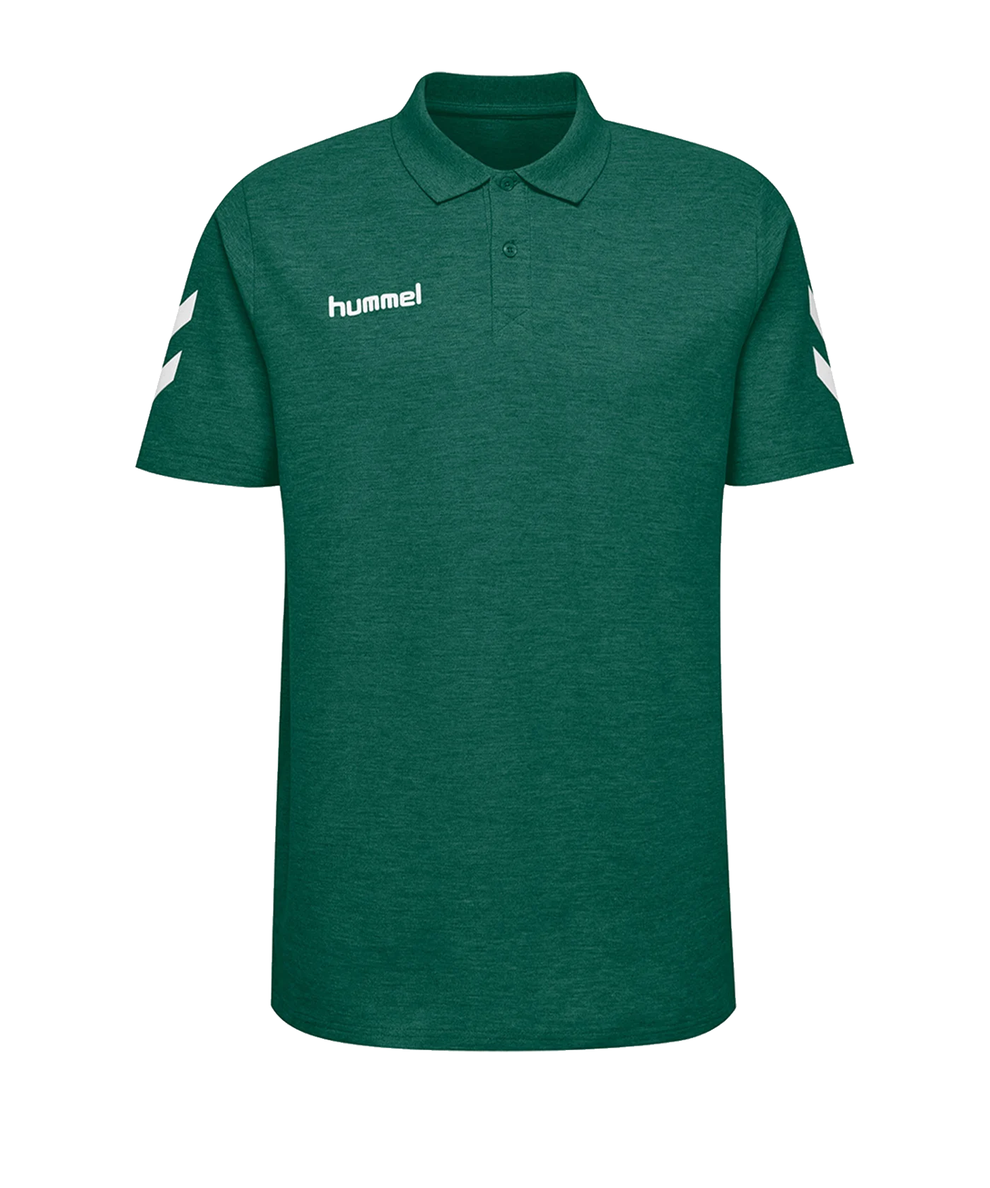 Hummel Cotton Poloshirt Kids Grün F6140