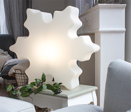 8 seasons design LED-Schneeflocke, 60 cm