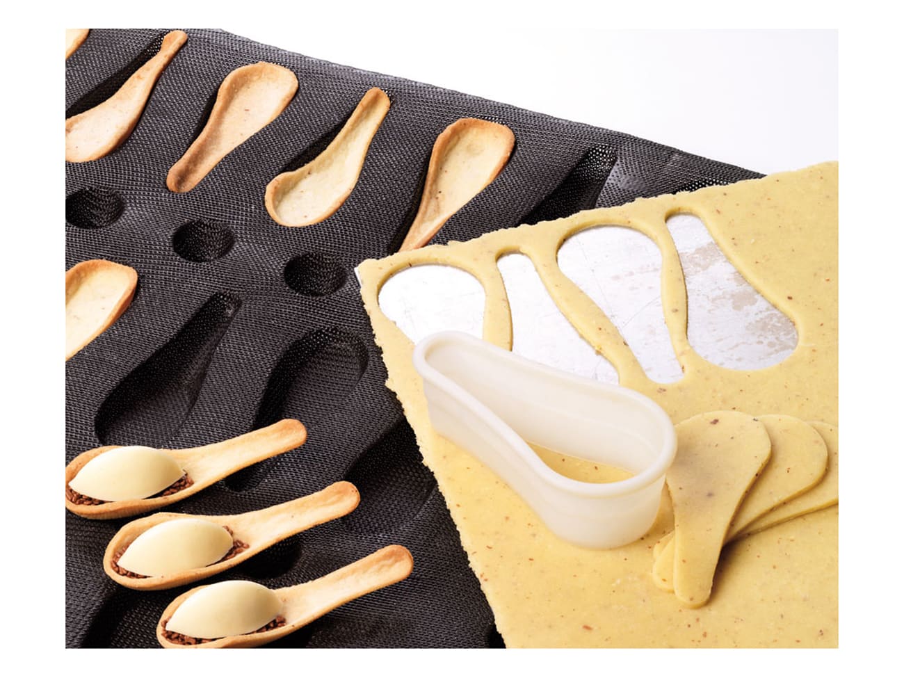 Moule 36 cuillères - 60 x 40 cm - Flexipan