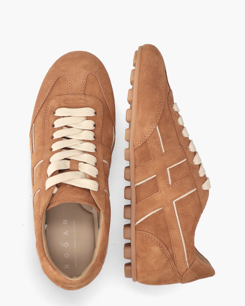 Hogan Olympia Cognac Damessneakers