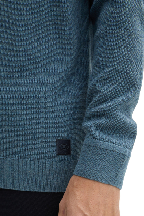 Tom Tailor blauwe heren vest