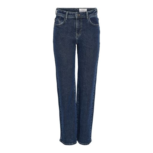 Noisy May Yolanda Wide Jeans, Dark Blue Denim, W25/L30