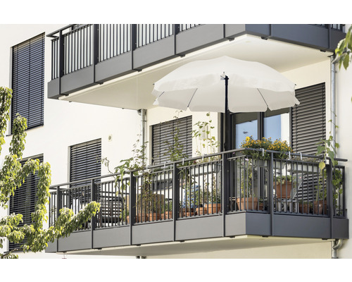 Soluna parasol Ø 180 cm beige