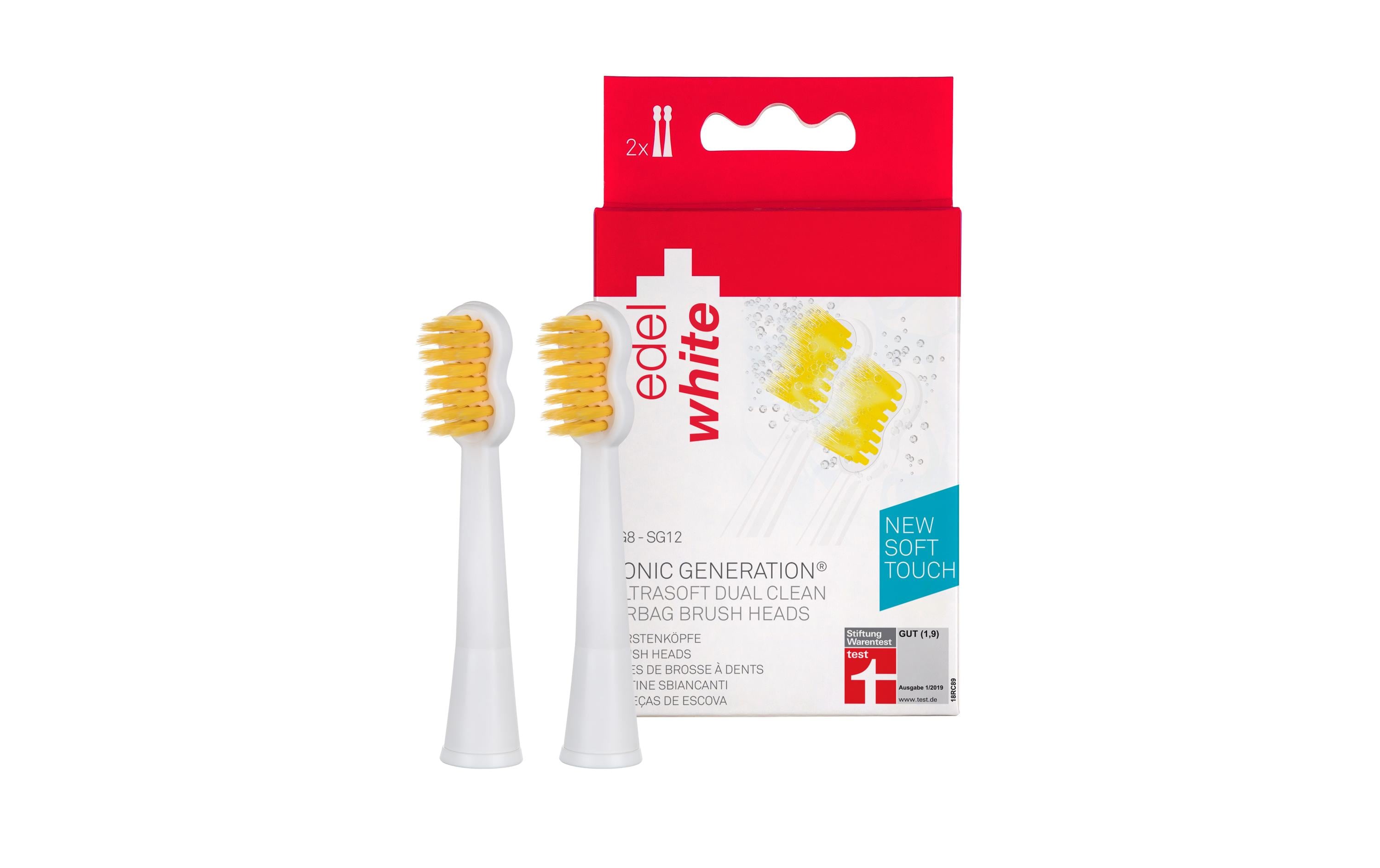 Zahnbürstenkopf Generation 8 WINNER 2 StückErsatzbürsten für Edel + White Generation 8 WINNER