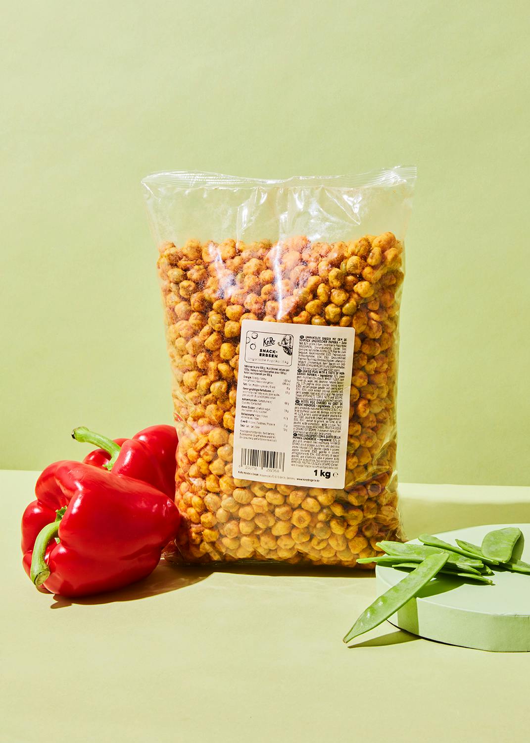 Snack Erbsen Ungarische Paprika 1 kg