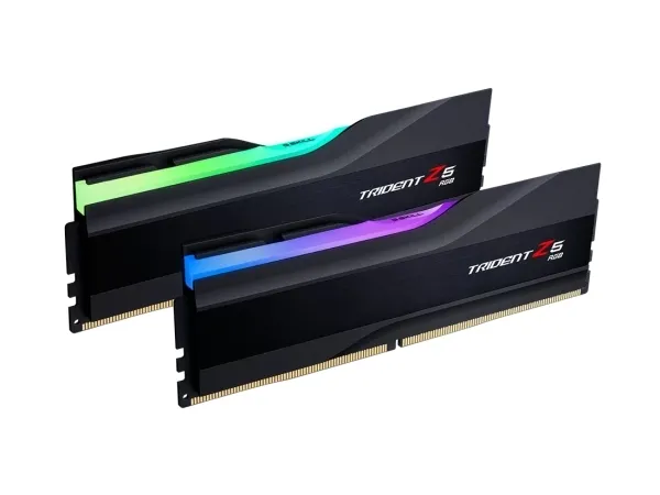 G.Skill Trident Z5 RGB - DDR5 - sæt - 48 GB: 2 x 24 GB - DIMM 288-PIN - 8400 MHz / PC5-67200 - CL40 - 1.4 V - ikke bufferet - on-die ECC - mat sort