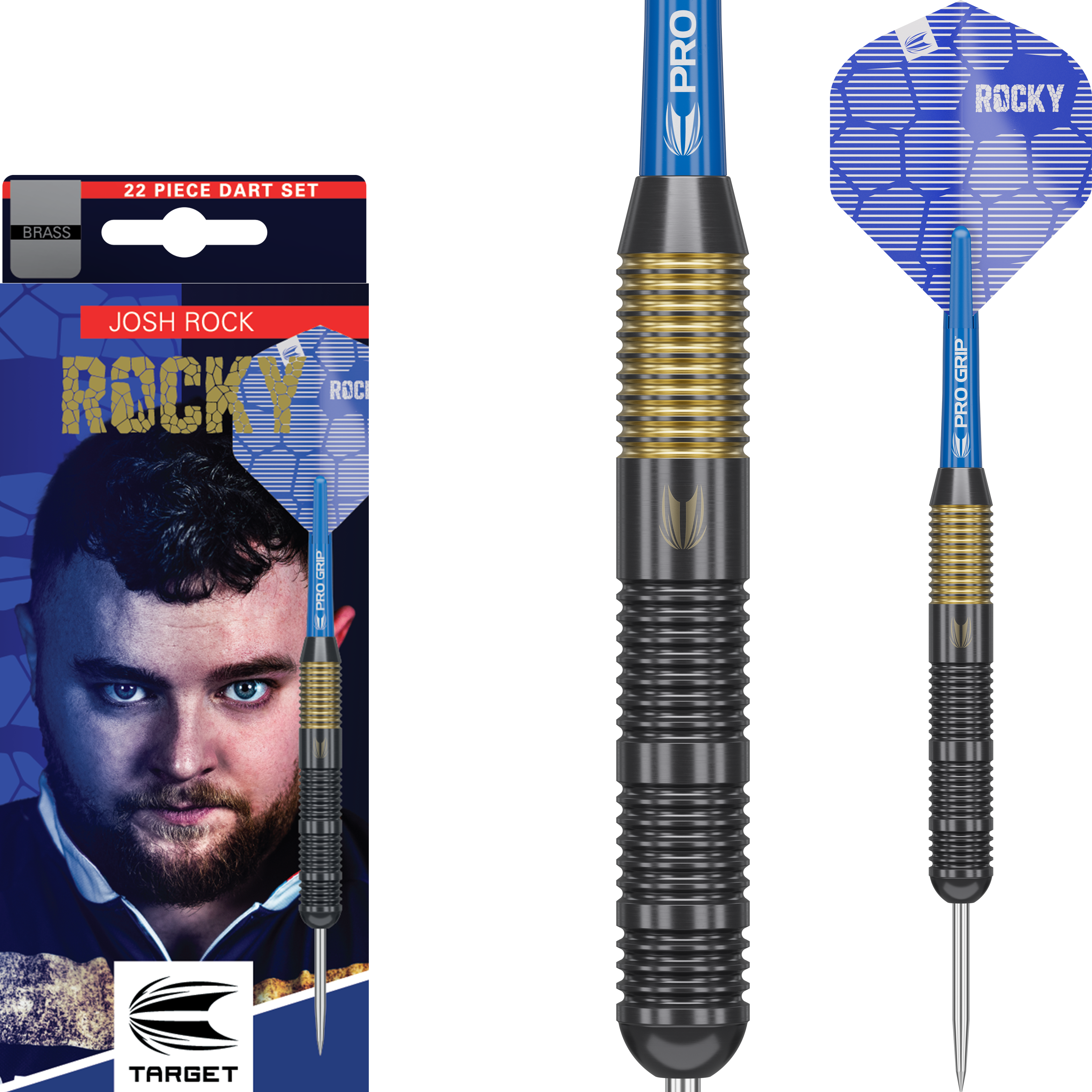 Target - Josh Rock Brass - Steeldart