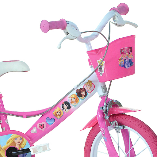 Bicicleta infantil Princesa de Conto de Fadas, 40 cm (16 polegadas), para meninas de 5 a 7 anos.