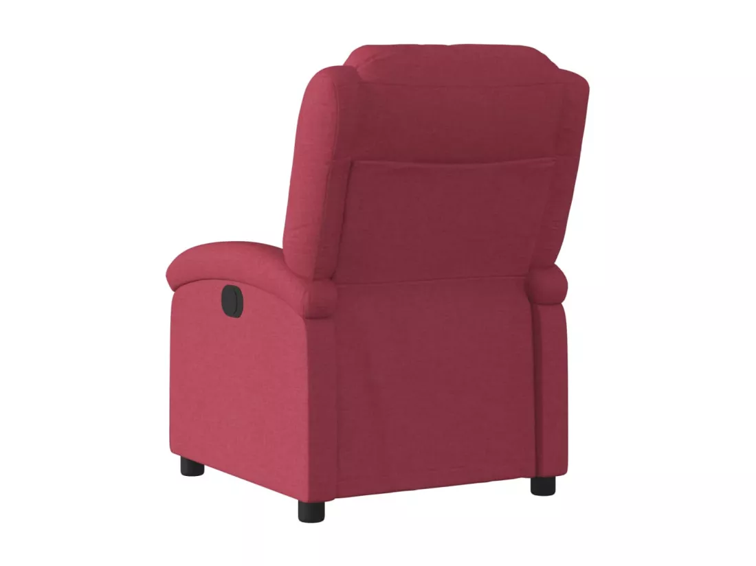 Fauteuil inclinable Rouge bordeaux Tissu