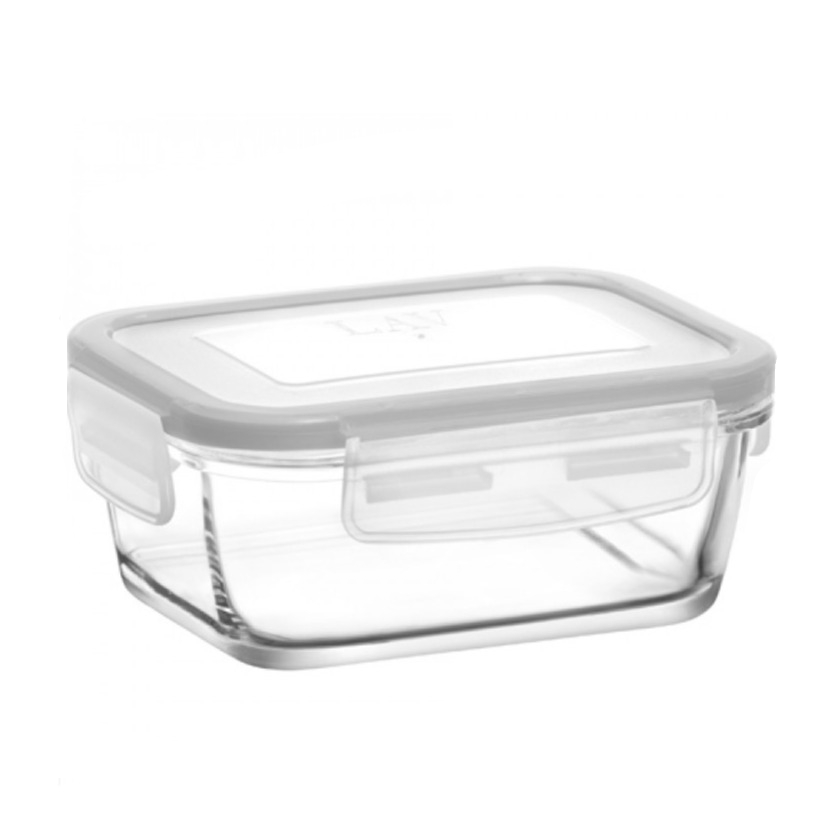 (13x10cm) Glas Frischhalte Dose Auslaufsichere Lunch Box Aufbewahrungs Behälter mit Deckel