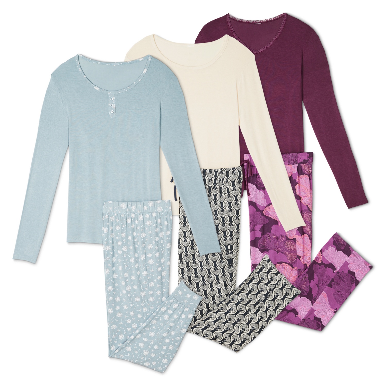 UP 2 FASHION WOMEN Damen-Pyjama