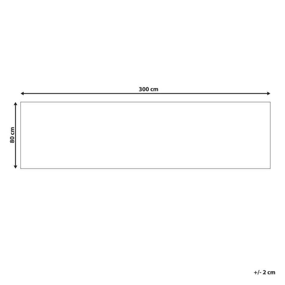 BESLER - Loper - Multicolor - 80 x 300 cm - Katoen