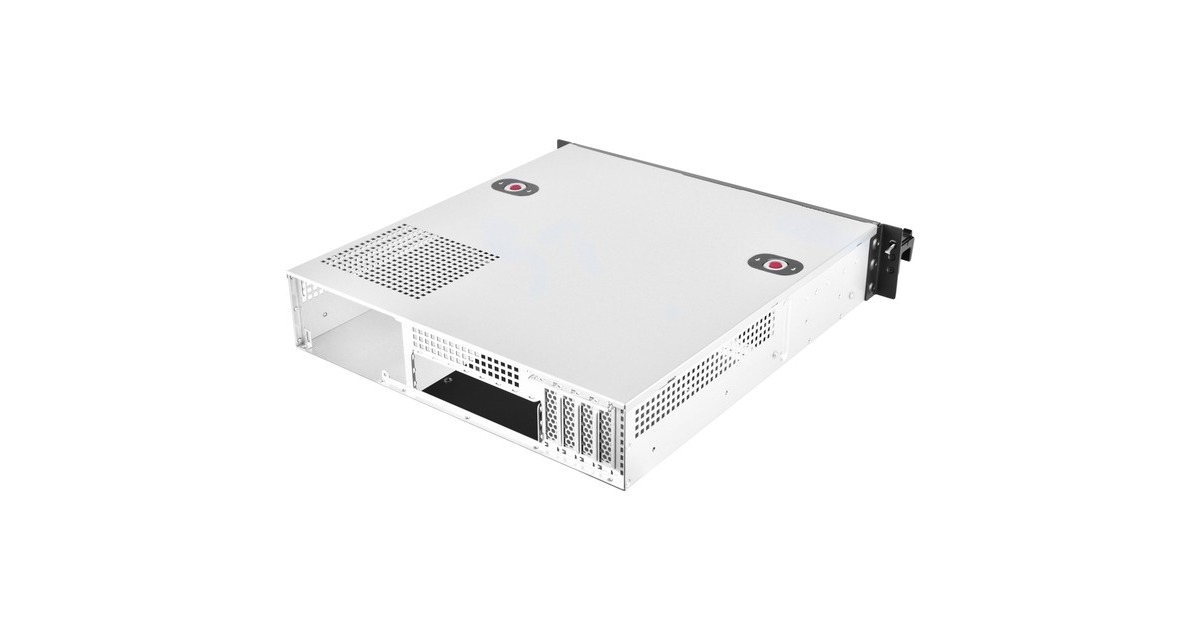 SilverStoneRM21-308 rack behuizing  (Zwart | 1x USB-A 2.0 | 1x USB-A 3.2 (5 Gbit/s))