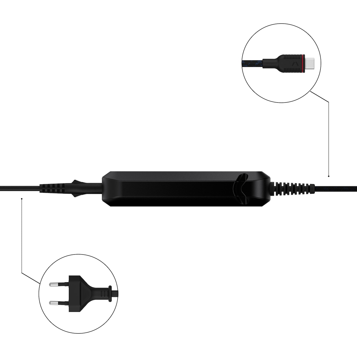 Unisynk 100W USB-C lader til bærbar PC