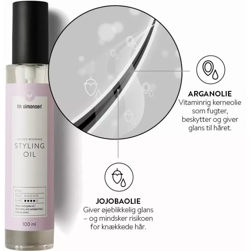 HH Simonsen Styling Oil 100 ml