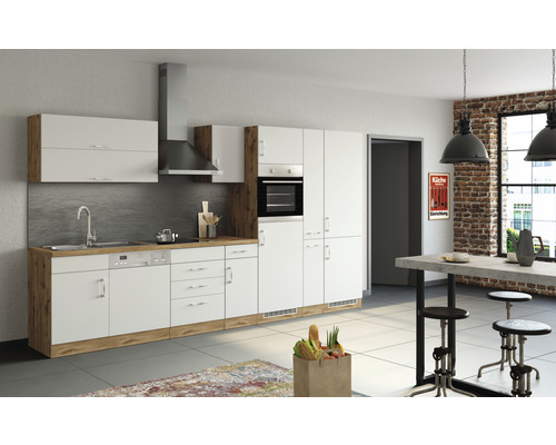 Held Furniture Apothekerskast Sorrento BxDxH 30x60x200 cm wit mat gedemonteerd