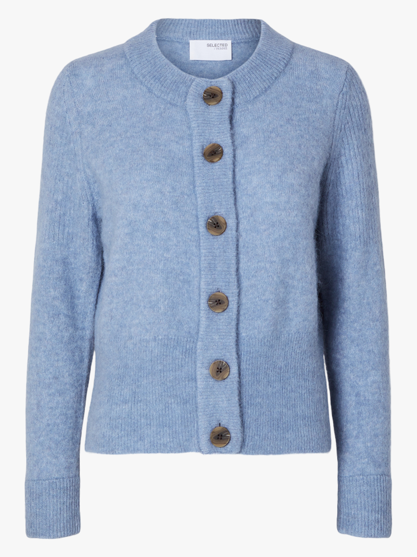 Sia Ras Long Sleeve Knit Cardigan