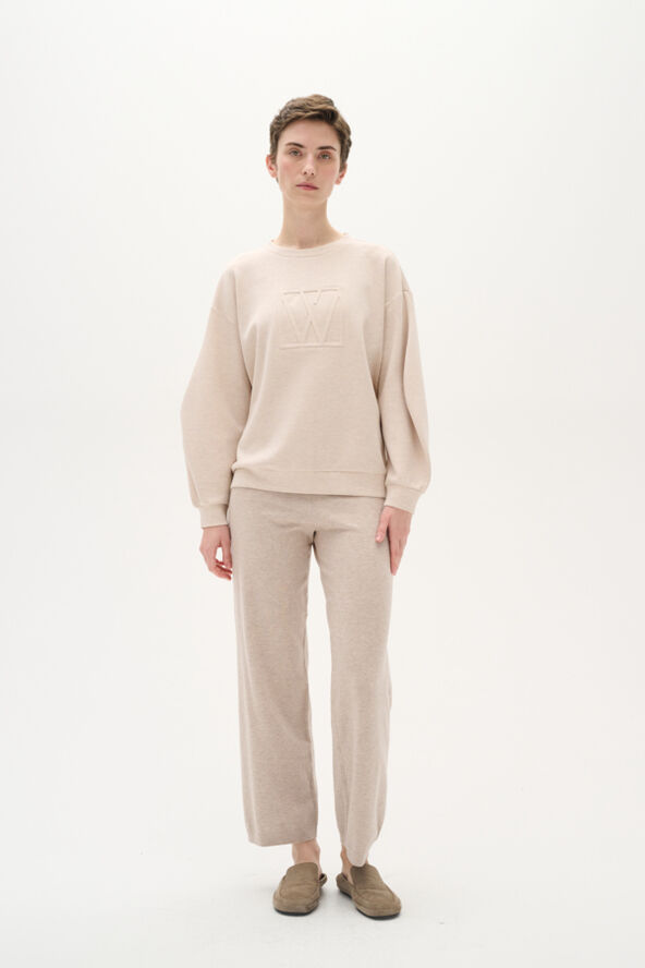 InWear LaicentIW Vincent Mel Mono Sweat Vanilla melange