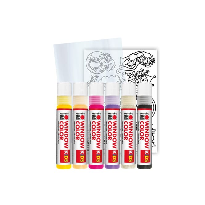 Marabu - Window Color Set - Prinzessin