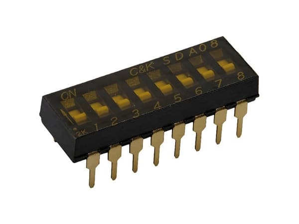 C & K COMPONENTS SDA04H1SBD CK