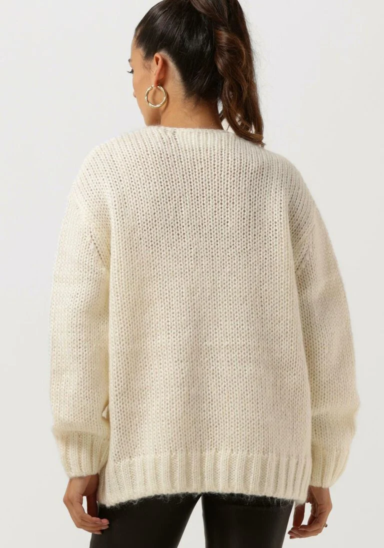 SELECTED FEMME beige selected femme vest suanne ls knit cardigan