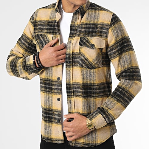 Surchemise Carreaux Y-2242 Jaune